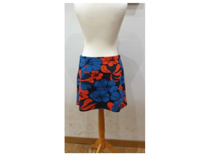 Falda corta con estampado floral Marni Multicolor - vista 6