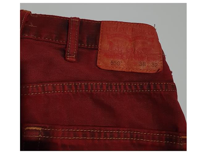 Falda vaquera roja Levi's - vista 3