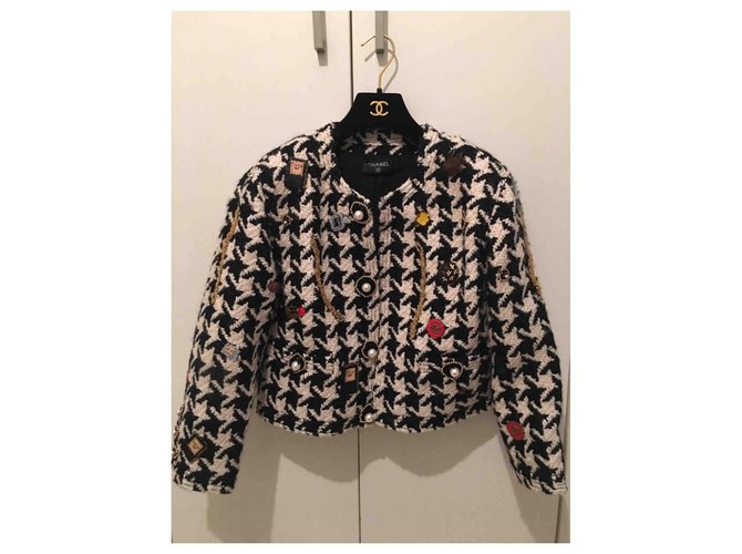 Vintage chanel collector jacket Wool ref.263826 - Joli Closet