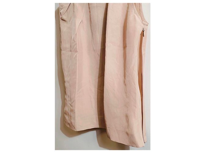Blusa sin mangas de seda beige Viktor & Rolf - vista 13