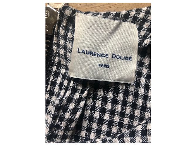 Laurence Dolige Kleider Schwarz Weiß - Ansicht 4