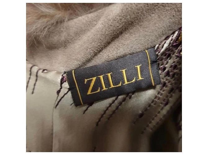 Abrigo sin mangas de piel de sable Zilli - vista 5