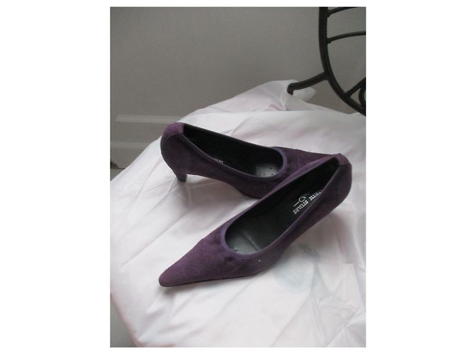 Elizabeth Stuart Heels Purple - view 2