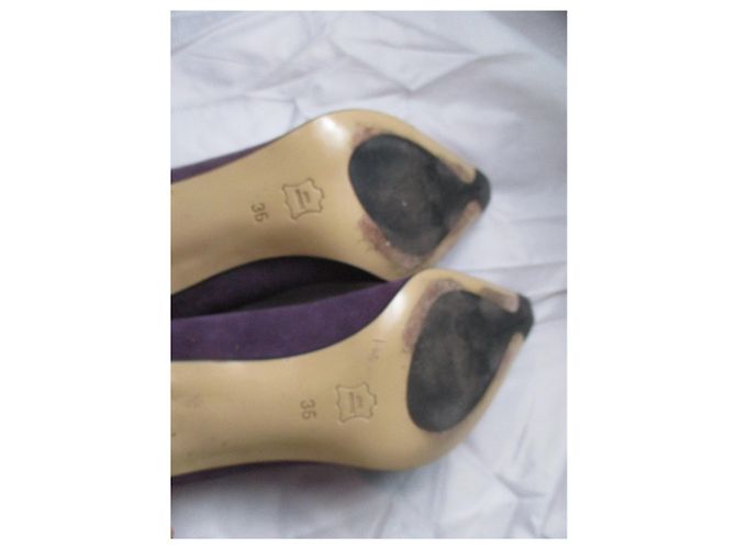 Elizabeth Stuart Heels Purple - view 6