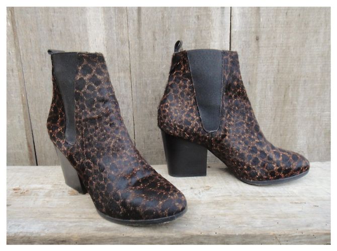 The Kooples Las botas kooples p 39 Estampado de leopardo - vista 3