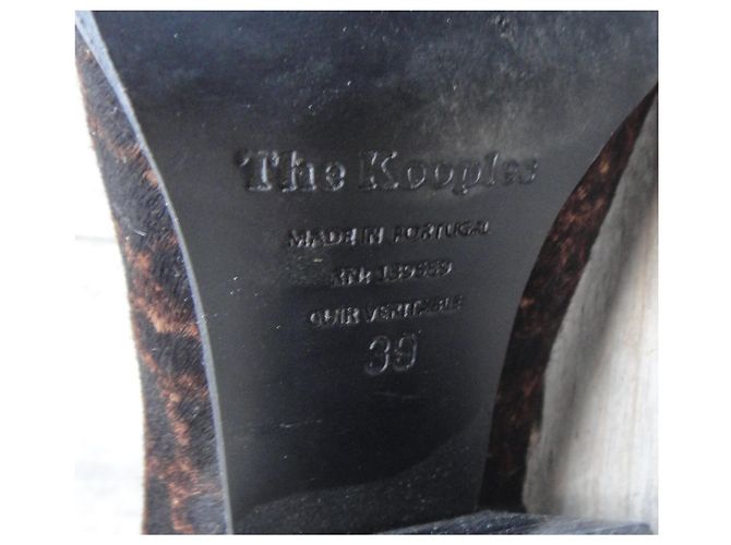The Kooples Las botas kooples p 39 Estampado de leopardo - vista 7