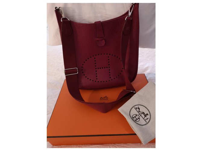 Evelyne Hermès Hermes Everlyn III Bordeaux - Ansicht 2