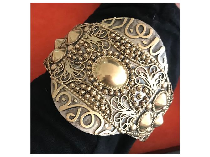 Autre Marque Bracciale orientale in argento e vermeil - vista 2
