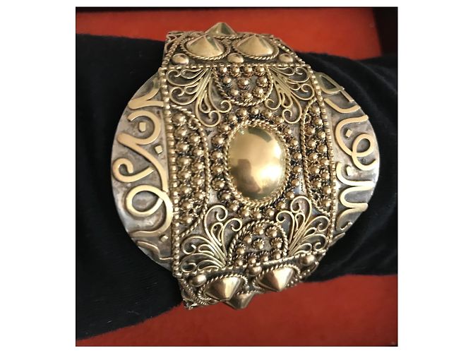 Autre Marque Bracciale orientale in argento e vermeil - vista 3