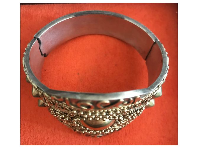 Autre Marque Bracciale orientale in argento e vermeil - vista 5