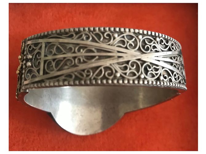 Autre Marque Bracciale orientale in argento e vermeil - vista 6
