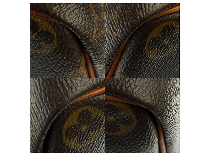 Speedy Sac Louis Vuitton veloce 3( in tela Monogram personalizzata Marrone - vista 10