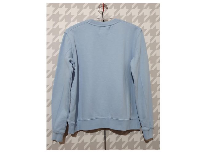 Calvin Klein CK Sweatshirt Blau Baumwolle Größe L - Ansicht 3