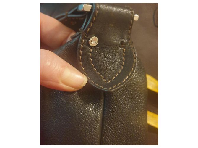 Gianfranco Ferré Ferré borsa hobo bag pelle di cervo Marrone - vista 10