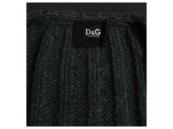 D&G Strickjacke in Grau Angora Mohair - Ansicht 3