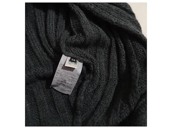 D&G Strickjacke in Grau Angora Mohair - Ansicht 5
