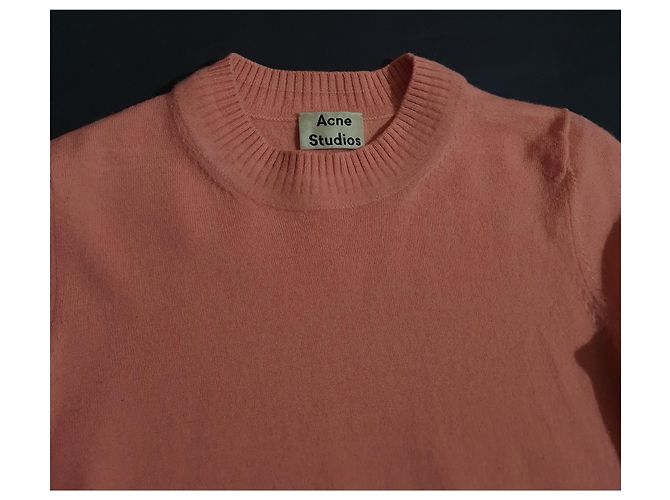 Jersey Acne Punch PAW Rosa de Lana - vista 3