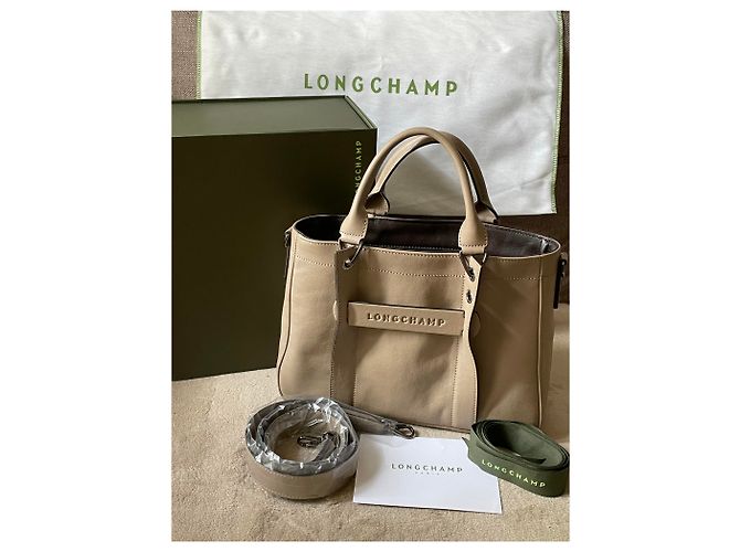 Longchamp-Tasche 3D Größe S NEUE Farbe Nerz - Ansicht 2