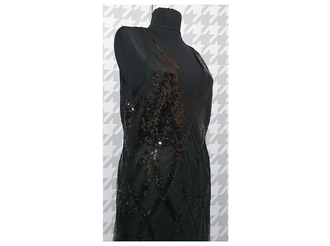 Autre Marque Mini abito nero con paillettes e perline Michalsky x About You - vista 2