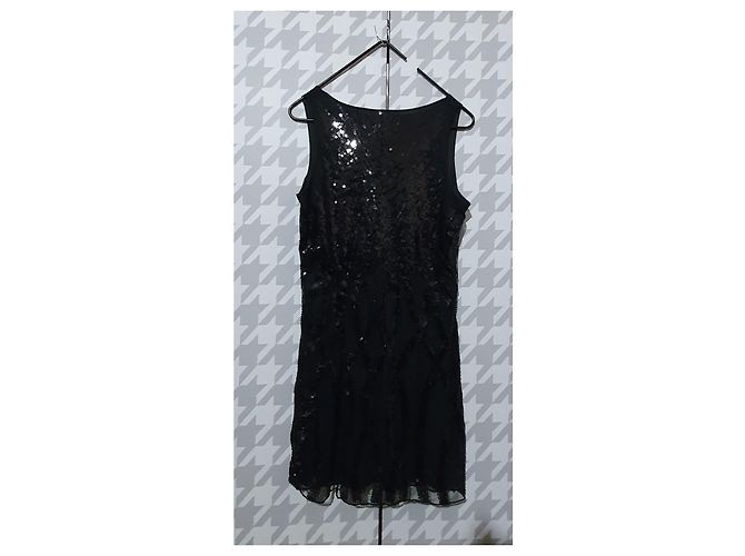 Autre Marque Mini abito nero con paillettes e perline Michalsky x About You - vista 5