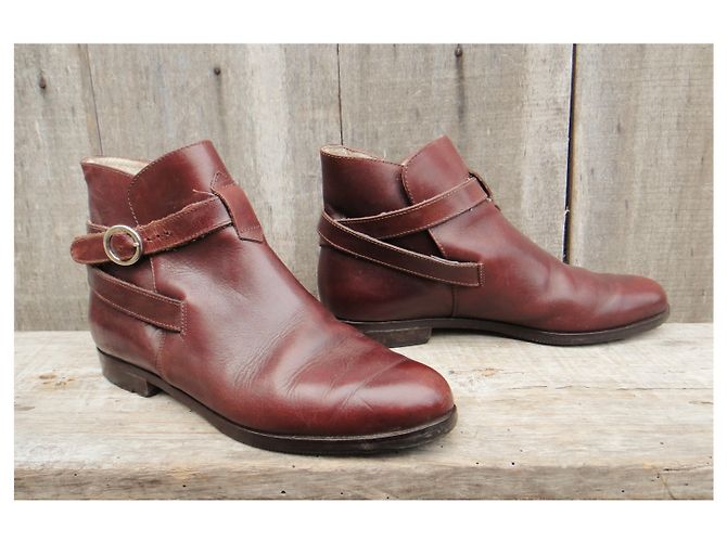 stivali bally tipo jodphur p 37,5 Marrone - vista 2