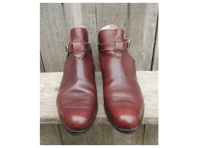 stivali bally tipo jodphur p 37,5 Marrone - vista 3