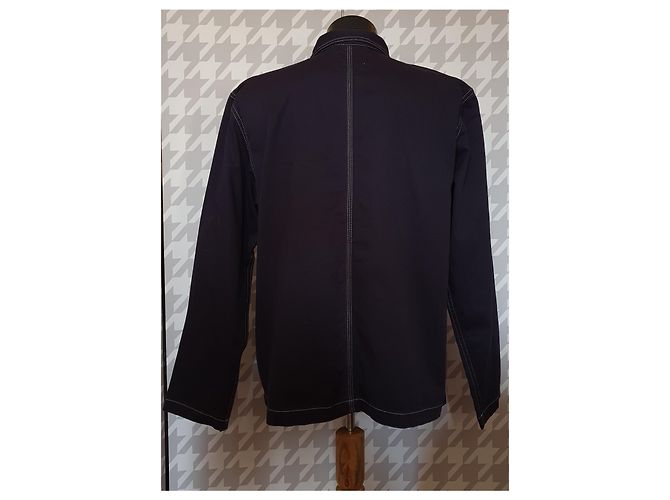 Giacca camicia Mads Norgaard blu in cotone XL - vista 3