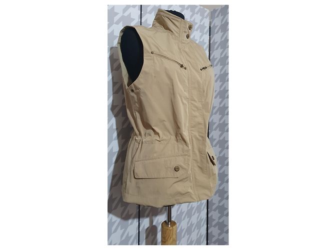 Ralph Lauren Jacke Beige aus Polyester M - Ansicht 2