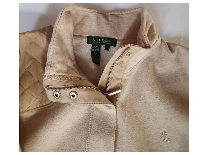 Chaqueta Ralph Lauren Beige de Algodón - vista 5