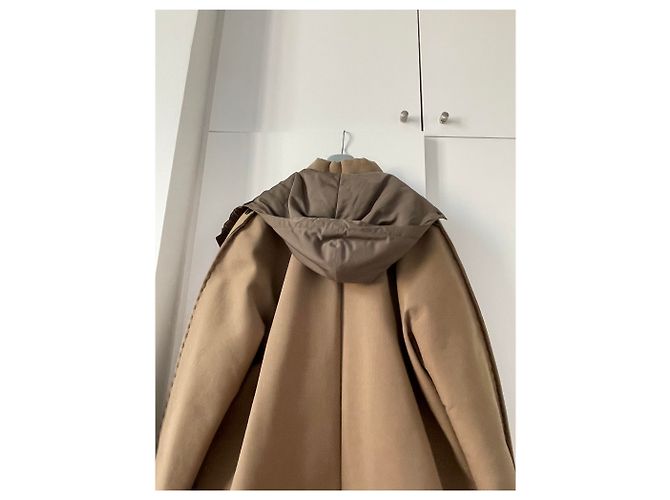 Lanvin wool coat light brown - view 2