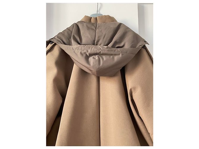 Lanvin wool coat light brown - view 3