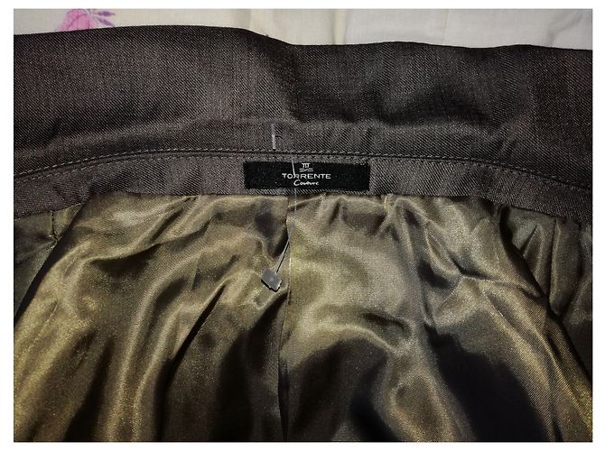 TORRENTE Couture Homme Cos 03 Kamelgrauer Anzug Jacke Blazer - Ansicht 5