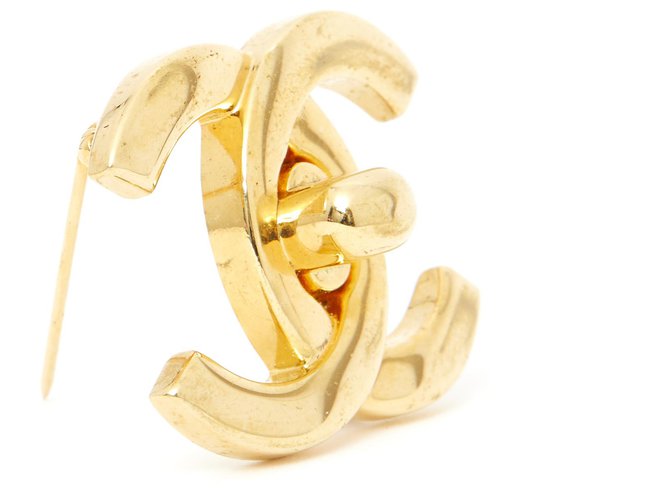 Chanel GOLDEN CC LOCKER M D'oro - vista 2