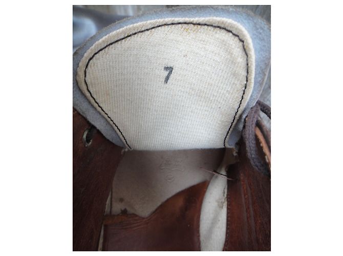 derbies Paraboot p 40,5 Marron foncé - vue 5