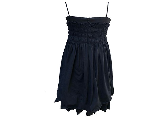 Vestido princesa Barbara Bui negro de algodón Talla S - vista 2