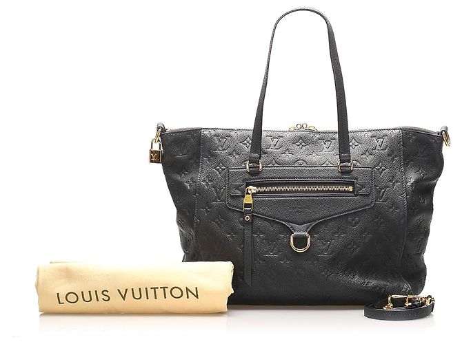 Louis Vuitton monogramma nero Empreinte Lumineuse GM - vista 10