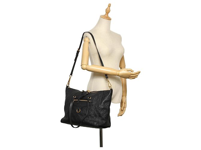 Louis Vuitton monogramma nero Empreinte Lumineuse GM - vista 9