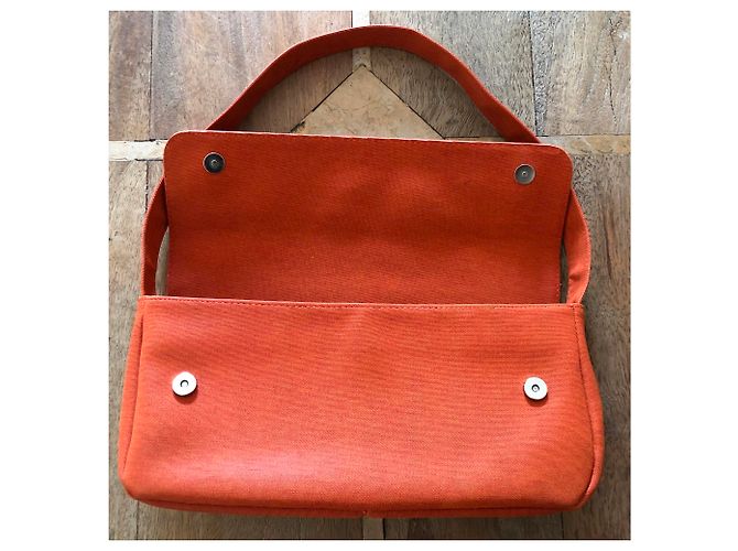 Autre Marque Borsa baguette Marc Labat Arancio Arancione - vista 10