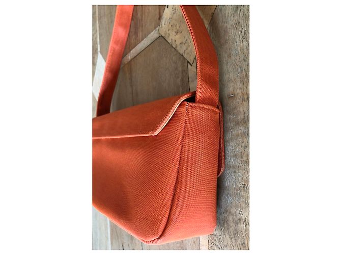Autre Marque Borsa baguette Marc Labat Arancio Arancione - vista 12