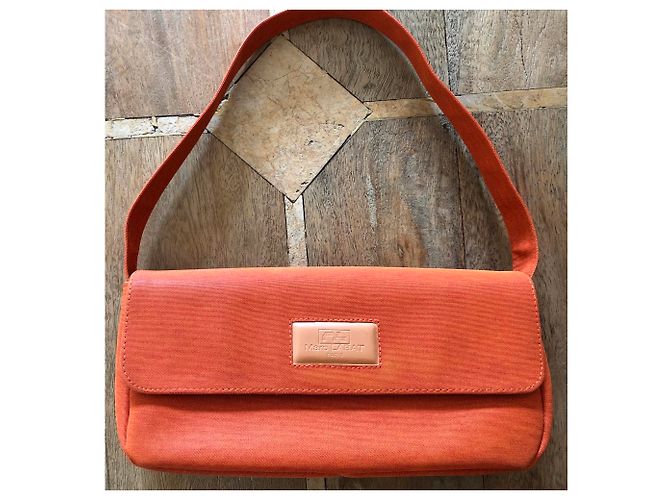 Autre Marque Borsa baguette Marc Labat Arancio Arancione - vista 8