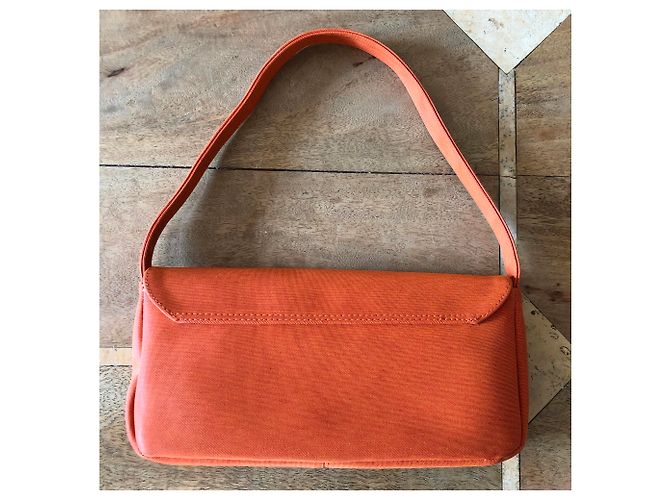 Autre Marque Borsa baguette Marc Labat Arancio Arancione - vista 9