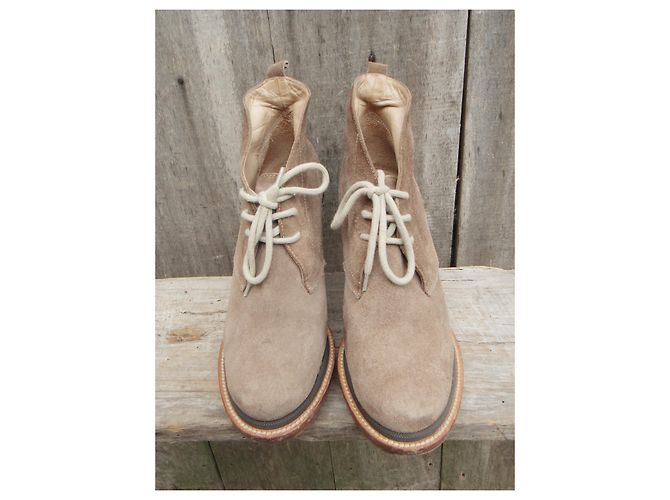 botines Jil Sander p 37,5 Beige - vista 3