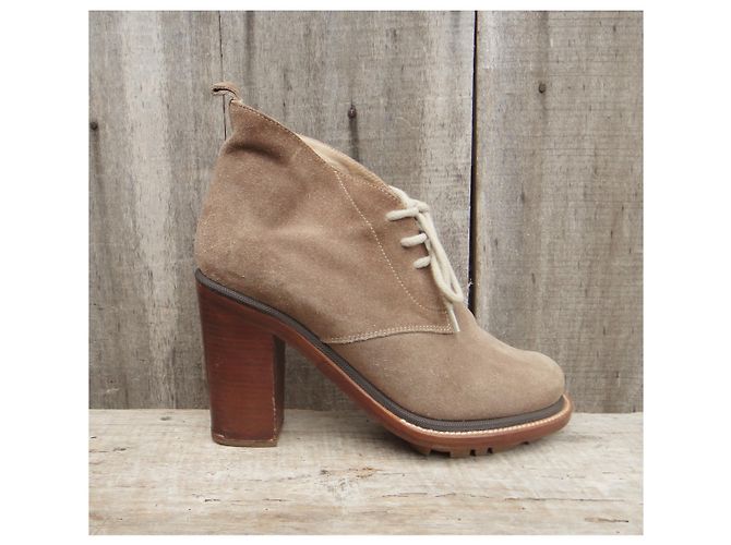 botines Jil Sander p 37,5 Beige - vista 5