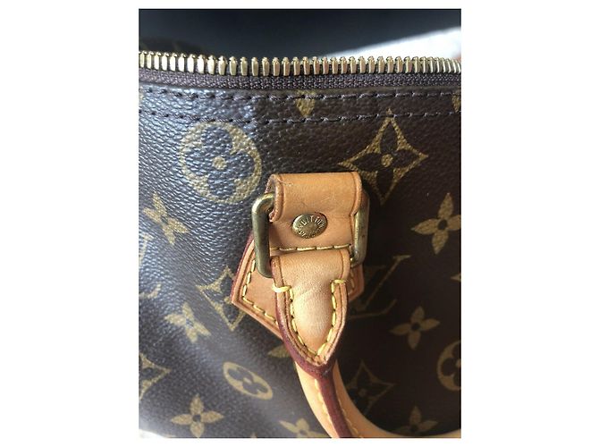 Louis Vuitton Speedy Crossbody Marrone - vista 4