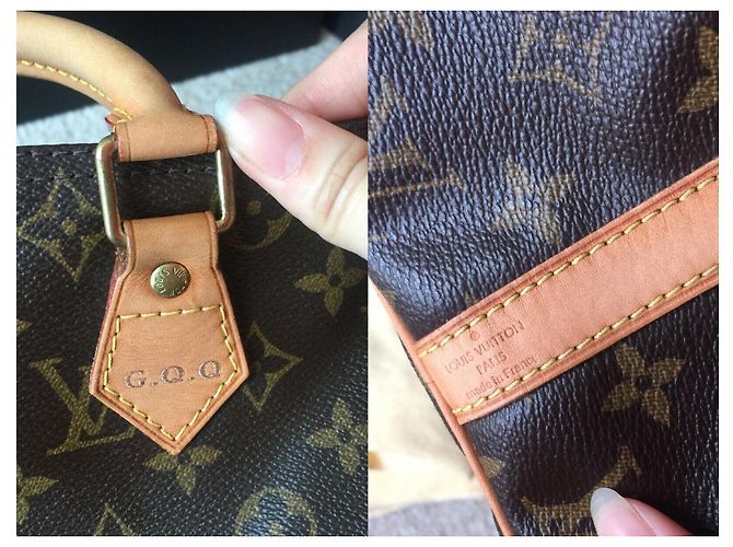 Louis Vuitton Speedy Crossbody Marrone - vista 7