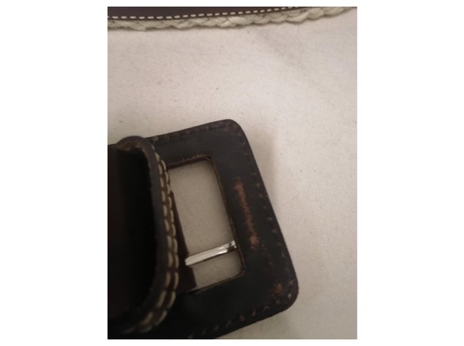 Weekend Max Mara Max Mara Weekend cintura Marrone Bianco - vista 10