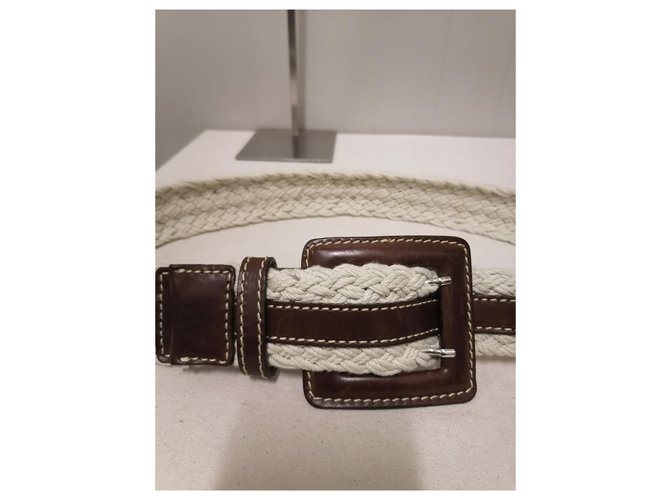 Weekend Max Mara Max Mara Weekend cintura Marrone Bianco - vista 3