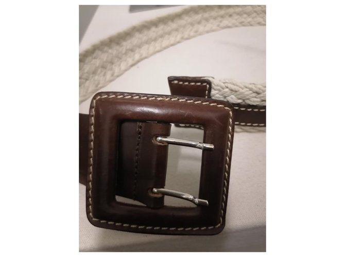 Weekend Max Mara Max Mara Weekend cintura Marrone Bianco - vista 8