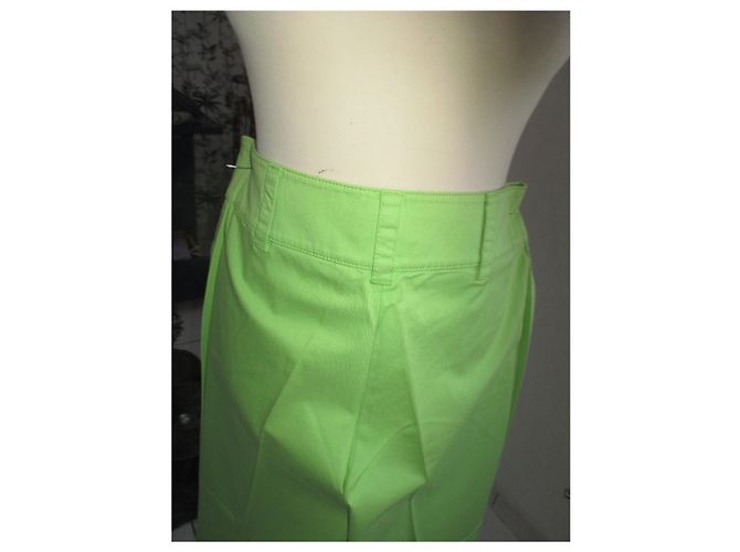 Gerry Weber 7/8 Hose aus Baumwolle Hellgrün - Ansicht 6