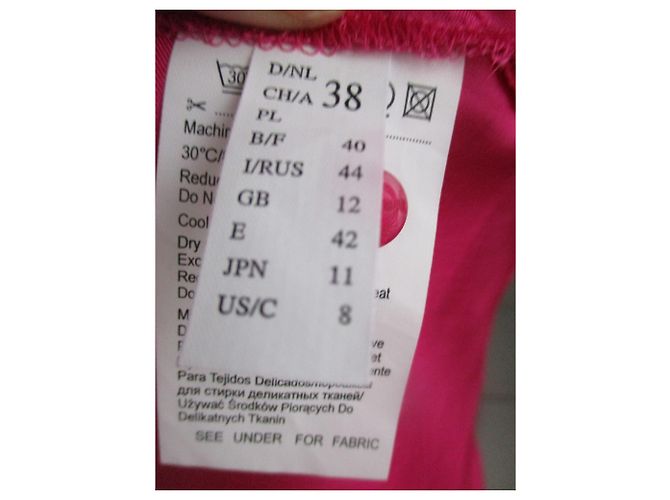 Gerry Weber Blouse Raspberry Silk Effect Polyester Size 40 Pink - view 6